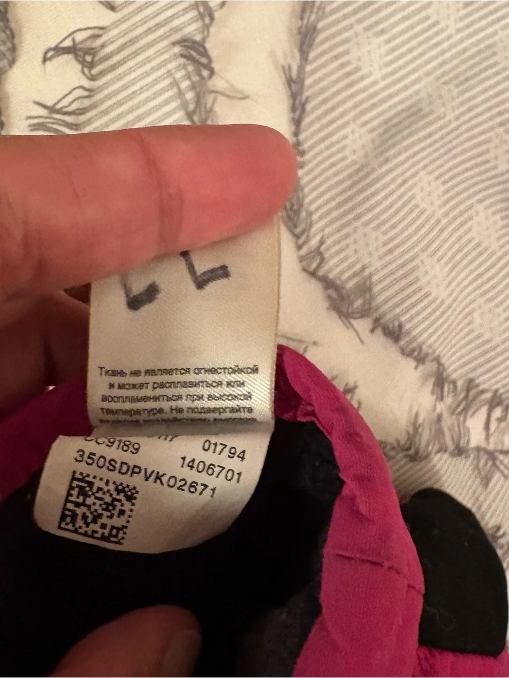 Columbia Kids Bright Pink Insulated Mittens zip up size small